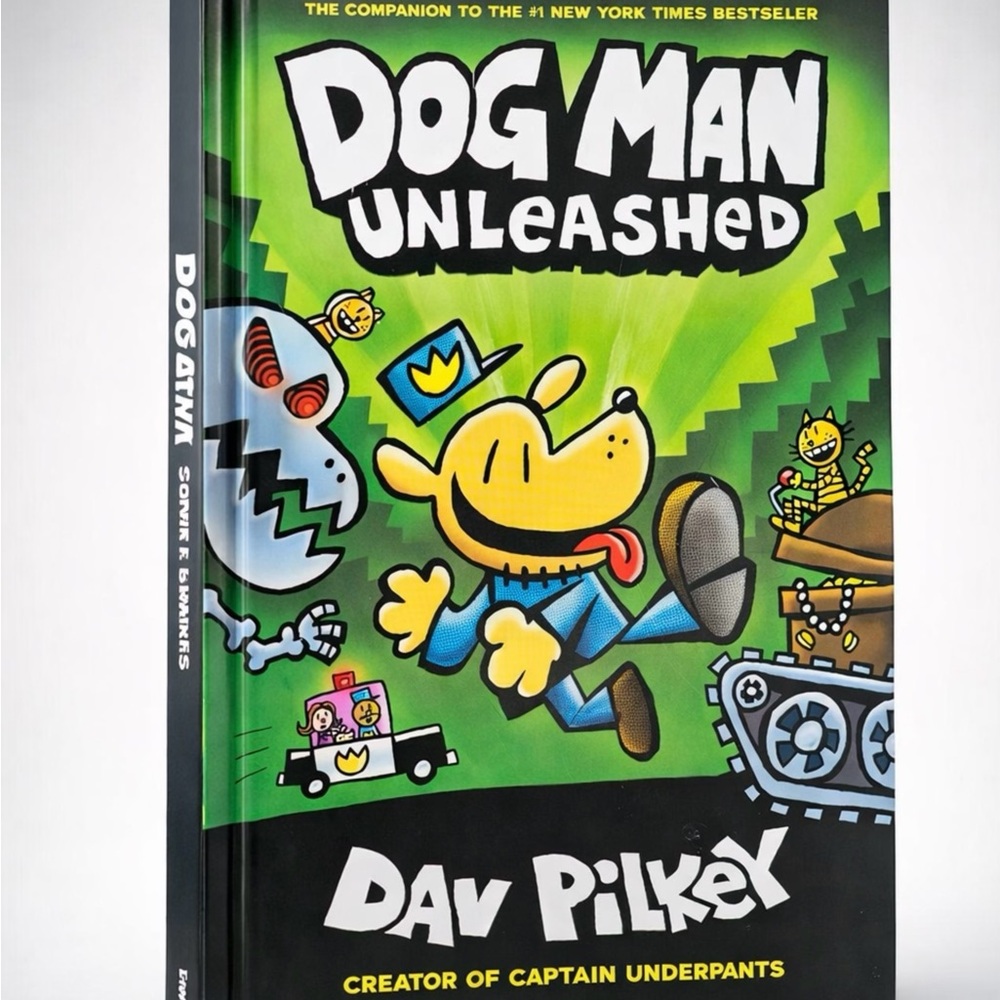 Dog Man “Unleashed” by - Dav Pilkey, creator of Captain Underpants!